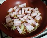 ベーコンと新ジャガのオイルパスタ作り方4写真