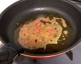 キャベツとささみの梅ごまパスタ作り方5写真