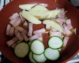 ベーコンと新ジャガのオイルパスタ作り方5写真
