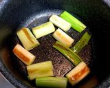 《 鶏肉と長ネギのクリーム煮 》作り方3写真