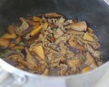 土鍋で簡単☆豚ばら肉の中華おこわ作り方6写真