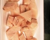 簡単！大根とメカジキの煮物♡作り方1写真