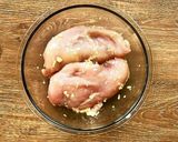 お肉柔らか☆鶏胸肉で蒸し鶏♥レンジで簡単作り方2写真