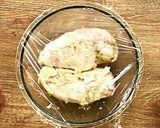 お肉柔らか☆鶏胸肉で蒸し鶏♥レンジで簡単作り方3写真