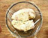 お肉柔らか☆鶏胸肉で蒸し鶏♥レンジで簡単作り方3写真