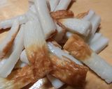 竹輪のちゃちゃっと磯辺炒め作り方1写真