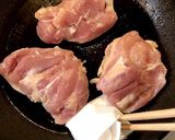 照り焼きチキンからの！>>>冷やし中華☆作り方1写真