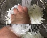 新玉ねぎで♡マヨネーズ風味明太子パスタ作り方2写真