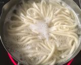 かつお粉で☆卵かけうどん作り方1写真