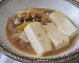 豆腐と豚こまのすき焼き風煮♪作り方11写真