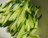 きゅうりと、えのきの胡麻和え♪作り方2写真
