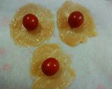 ぷちおかず♥ミニトマトの鶏ささみ包み焼き作り方5写真