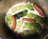 豆腐ロールキャベツのクリーム煮☆ヘルシー作り方8写真