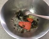 しらすと高菜明太パスタ作り方2写真