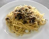 しらすと高菜明太パスタ作り方4写真