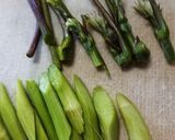 山の鯨！？山ウドのみそ煮作り方2写真
