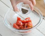 ☆キムチとトマトのユッケ風☆作り方3写真