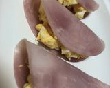 ごく普通のハムエッグ作り方4写真