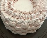 母の日のフラワーバスケットケーキ作り方38写真
