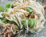 空豆のかき揚げ作り方3写真