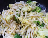 冷蔵庫の残り物で簡単美味しい塩焼きそば作り方6写真