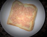めだまツナマヨトースト作り方1写真