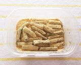 抹茶きなこ棒☆容器の中で固めてカット作り方10写真
