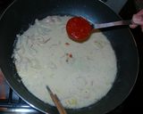 生うにのクリームパスタ作り方4写真