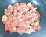 胸肉じゃがキャベツの甘辛煮〜韓国風?!作り方4写真
