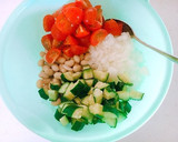 作り置き✨きゅうりと大豆のサラダ風♬作り方5写真
