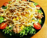 納豆ねばねばサラダ蕎麦(うどん)。作り方6写真
