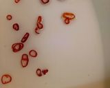 ブロッコリーときざみ昆布の酢の物作り方1写真