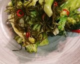 ブロッコリーときざみ昆布の酢の物作り方4写真