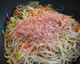 スパイシーマヨでやめられない焼きうどん！作り方10写真