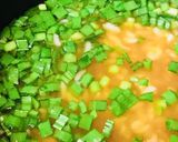 かんたんお粥●ニラ玉子粥・あわせ味噌風味作り方2写真