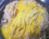 ずぼらナーラ⭐フライパン１つカルボナーラ作り方8写真
