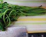 ミズとマタタビの油炒めゴマ味噌煮作り方3写真