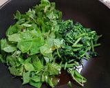 ミズとマタタビの油炒めゴマ味噌煮作り方6写真