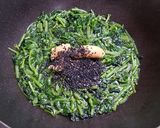 ミズとマタタビの油炒めゴマ味噌煮作り方9写真