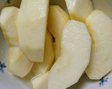 簡単☆冷たいスイーツまるごと林檎アイス作り方1写真