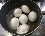 パパさんが作る、酢煮卵作り方1写真