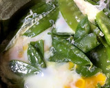 簡単☆うまうま♪オランダ豆の卵とじ作り方6写真