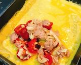 ツナとミニトマトの厚焼き玉子作り方4写真