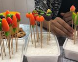タイ♡緑豆の餡子で作る野菜のお菓子作り方24写真