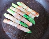 米粉をまぶしたアスパラ肉巻き作り方1写真