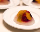 インスタ映え♡お花の2層ヨーグルトゼリー作り方17写真