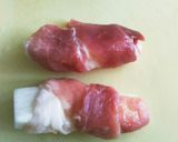 長芋の肉巻き照焼き煮作り方3写真
