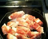 長芋の肉巻き照焼き煮作り方4写真
