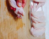 チューリップの唐揚げ用手羽先の仕込み☆作り方3写真