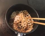 簡単！お弁当にも！きんぴられんこん作り方3写真